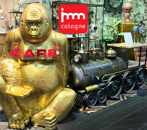 KARE саме зараз на меблевому форумі IMM Cologne! ✨