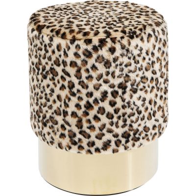 Пуф Cherry Leo Brass d:35cm 83387 в Киеве купить kare-design мебель свет декор