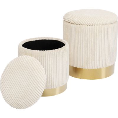 Пуфы Plush (2/шт) 86512 в Киеве купить kare-design мебель свет декор