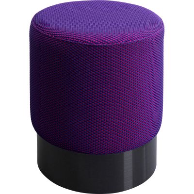 Пуф Jody Purple Mesh Black Ø35cm 87162 в Киеве купить kare-design мебель свет декор