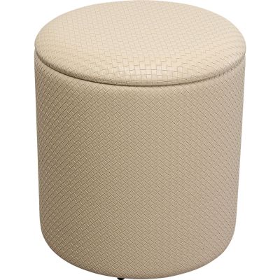 Пуф Venezia Storage Cream Ø40cm 87697 в Киеве купить kare-design мебель свет декор