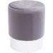 Пуф Cherry Light Grey Silver d:35cm
