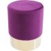 Пуф Cherry Purple Brass d:35cm