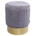 Пуф Cherry Grey Cord Brass Ø35cm