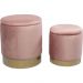 Пуф Cherry Storage Rose Brass (2/Set)