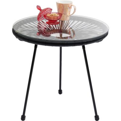 Столик приставной Acapulco Black d: 50cm. 84924 в Киеве купить kare-design мебель свет декор