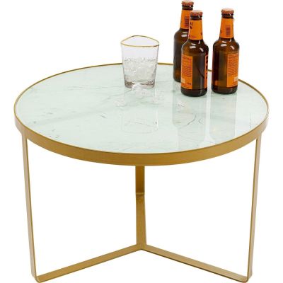 Столик приставной Marble Gold d:70cm 84731 в Киеве купить kare-design мебель свет декор