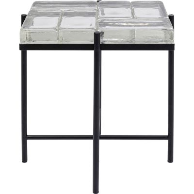 Приставной столик Iceline Black 43x33cm 86119 в Киеве купить kare-design мебель свет декор