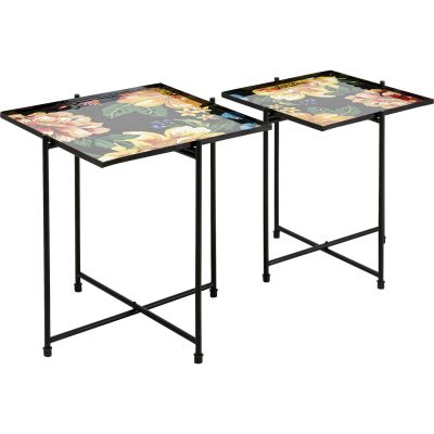 Приставний столик Flowers Garden Square (2/Set) 86320 у Києві купити kare-design меблі світло декор