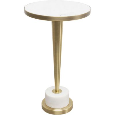 Приставной столик Coney Marble Ø30cm 70269 в Киеве купить kare-design мебель свет декор