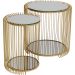 Приставоной столик Wire Double Brass (2/Set)