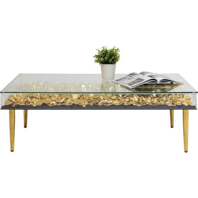 Столик кофейный Gold Flowers 120x60cm 84756 в Киеве купить kare-design мебель свет декор