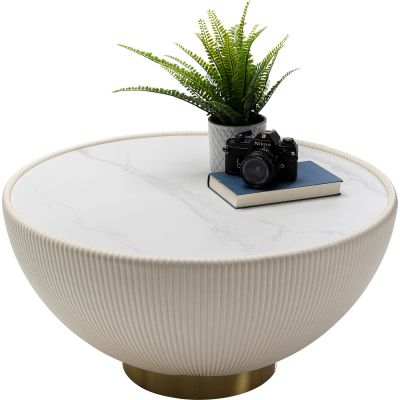 Кофейный столик Endless Vegas White Ø71cm 87130 в Киеве купить kare-design мебель свет декор