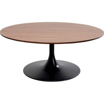 Кофейный столик Schickeria Walnut Black Ø110cm 70492 в Киеве купить kare-design мебель свет декор