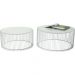 Кофейный столик  Wire White (2/Set)