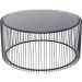 Кофейный столик Wire Uno Black d:80cm
