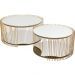 Кофейный стол Wire Double Brass (2/Set)