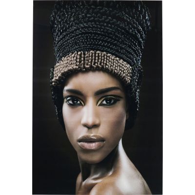 Картина на стекле Royal Headdress 150 x 100 cm. 60818 в Киеве купить kare-design мебель свет декор