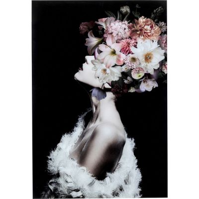 Картина на стекле Flowery Beauty 80x120 53075 в Киеве купить kare-design мебель свет декор