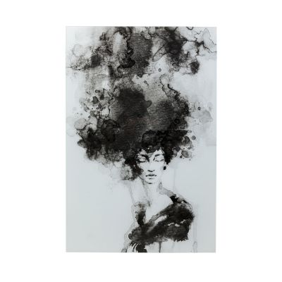Картина на стекле Smokey Hair 100x150cm 53816 в Киеве купить kare-design мебель свет декор