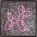 Картина на стекле Balloon Dog LED 80x80cm