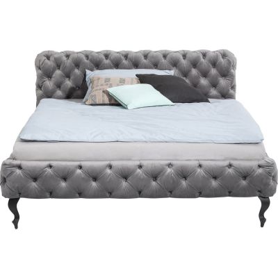 Ліжко Desire Velvet Silver Grey 180x200 cm 80636 в Киеве купить kare-design мебель свет декор