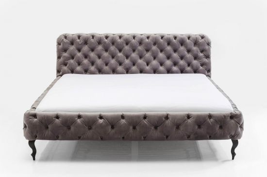 Кровать Desire Silver Grey 200x200cm 81284 в Киеве купить kare-design мебель свет декор