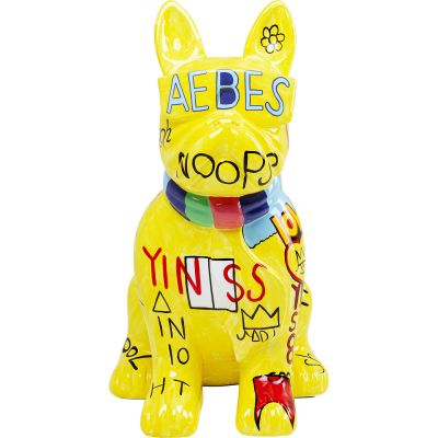 Декоративная фигура Graffiti Dog Yellow 122cm 56824 в Киеве купить kare-design мебель свет декор