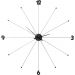 Часы настенные Like Umbrella Black
