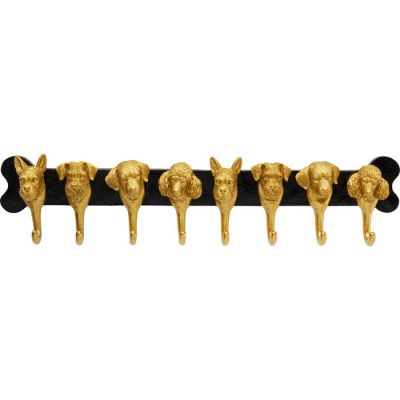 Настенная вешалка Dog Family Gold 69cm 70616 в Киеве купить kare-design мебель свет декор