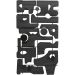 Настенная вешалка Art Shapes 51x90cm