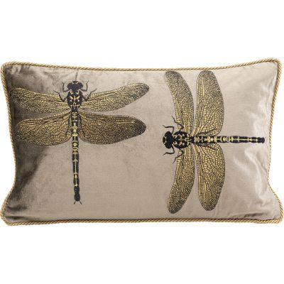 Подушка Glitter Dragonfly Brown 50x30cm 55240 в Киеве купить kare-design мебель свет декор