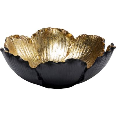 Чаша для цукерок Flower Bloom Black Gold d:25cm 52833 в Киеве купить kare-design мебель свет декор