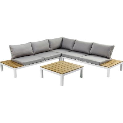 Угловой диван outdoor Set Holiday White (4-Pieces) 84085 в Киеве купить kare-design мебель свет декор