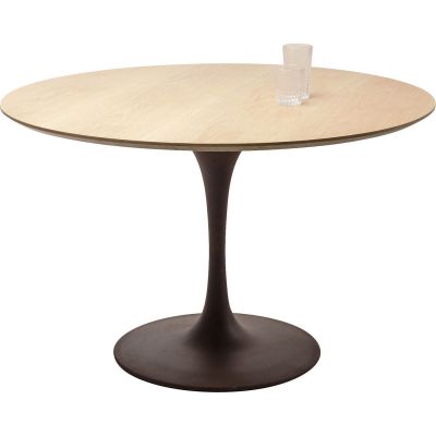 Стол Invitation Set Oak Black d:120cm 84406 в Киеве купить kare-design мебель свет декор