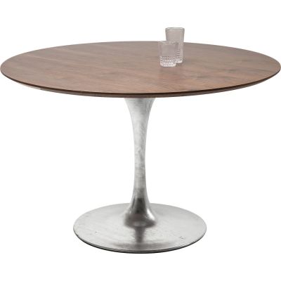 Стіл Invitation Set Walnut Zinc d:120см 84395 у Києві купити kare-design меблі світло декор