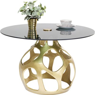 Стол Volcano Gold d:120cm 85699 в Киеве купить kare-design мебель свет декор