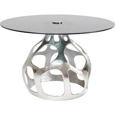 Стіл Volcano Silver d:120см 85700 у Києві купити kare-design меблі світло декор