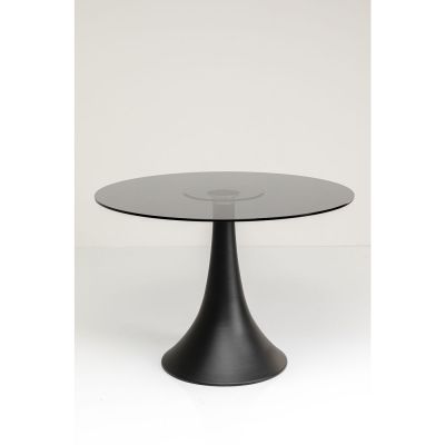 Стол Grande Possibilita Smoke Glass d:110cm 86608 в Киеве купить kare-design мебель свет декор