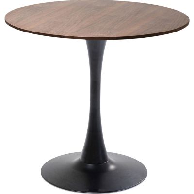 Стол Schickeria Walnut Black Ø80cm 86793 в Киеве купить kare-design мебель свет декор