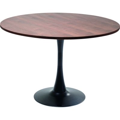 Стол Schickeria Walnut Black Ø110cm 86795 в Киеве купить kare-design мебель свет декор