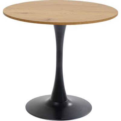 Стол Schickeria Oak Black Ø80cm 86961 в Киеве купить kare-design мебель свет декор