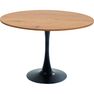 Стол Schickeria Oak Black Ø110cm 86962 в Киеве купить kare-design мебель свет декор