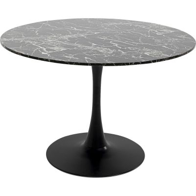 Стол Schickeria Marble Black Ø110cm 87056 в Киеве купить kare-design мебель свет декор