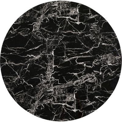 Столешня Schickeria Marble Black Ø80cm 25268 в Киеве купить kare-design мебель свет декор