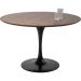 Стол Invitation Set Walnut Black d:120cm