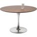 Стол Invitation Set Walnut Zinc d:120cm
