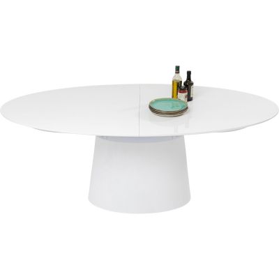 Стол раздвижной Benvenuto, белый 200 (50)x110cm 80819 в Киеве купить kare-design мебель свет декор