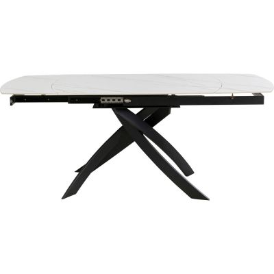 Раздвижной стол Twist Onyx 120(30+30)x90cm 86786 в Киеве купить kare-design мебель свет декор
