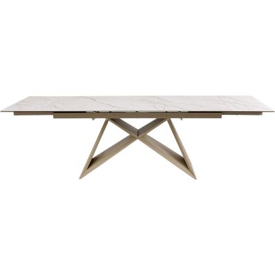 Раздвижной стол Nelly Greige 180(40+40)x90cm 70249 в Киеве купить kare-design мебель свет декор